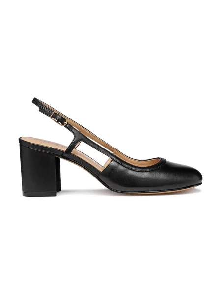 Pantofi cu toc Geox din piele negru
