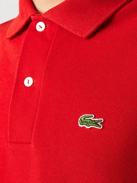 Поло Lacoste червоний