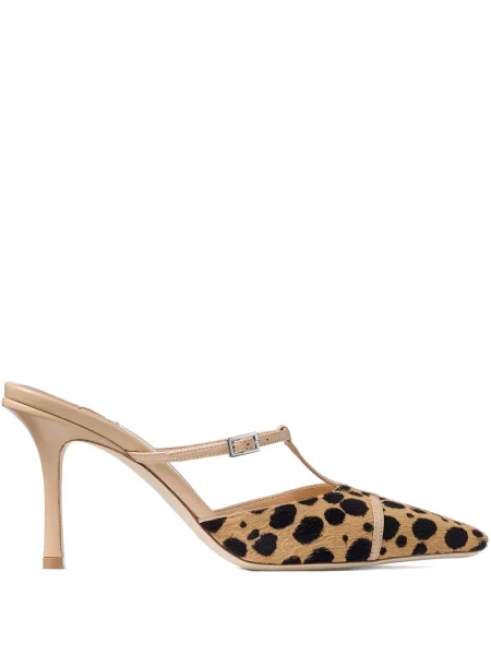 Papuci tip mules Jimmy Choo maro