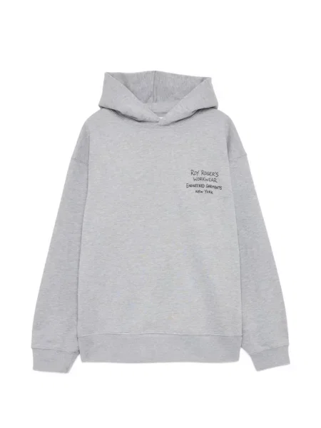 Hanorac cu glugă Engineered Garments cu imagine gri