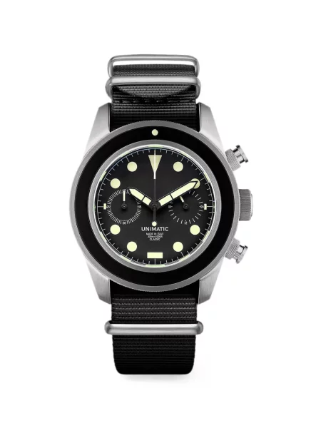 Ceas Unimatic clasic negru