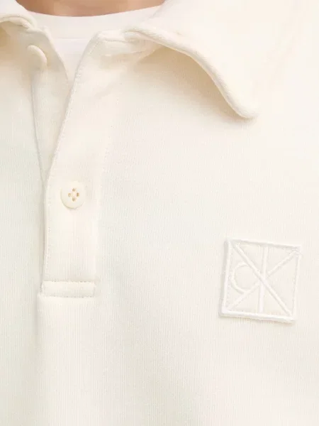 Calvin Klein Tenisz póló | Relaxed fit bézs