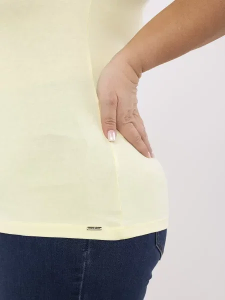 Tricou Relevance galben