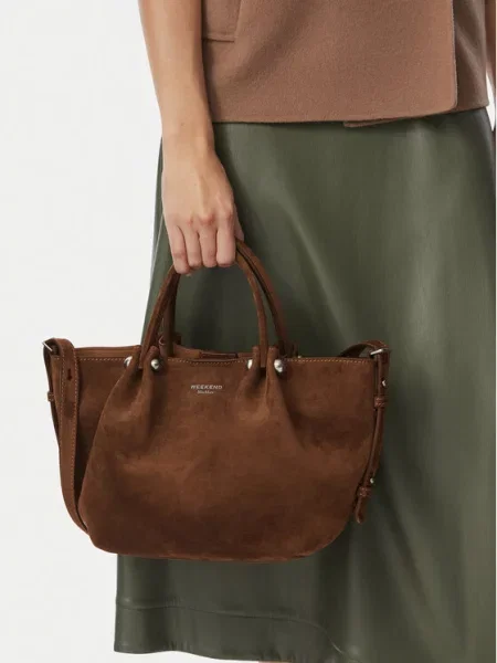 Weekend Max Mara Rankinė Wkario Tamsiai ruda