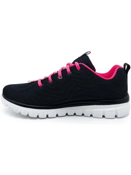 SKECHERS Graceful Get Connected dámska tréningová obuv navy/hot pink modrá