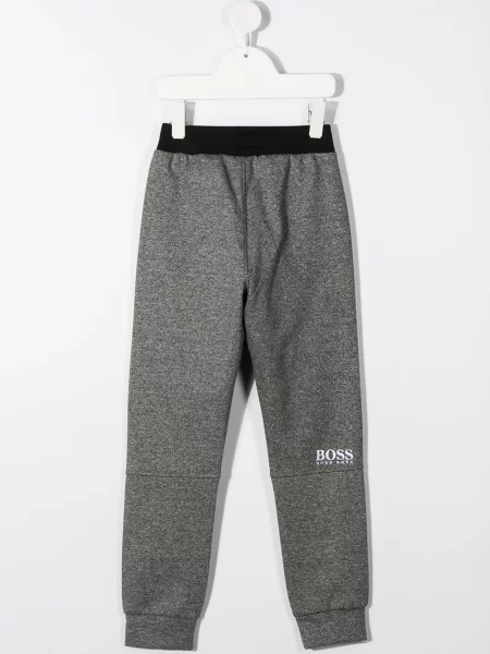 Dětské kalhoty Bosswear šedé