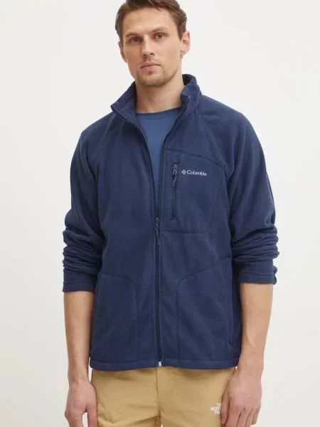 Columbia Fast Trek II pánska fleecová mikina navy blue modrá