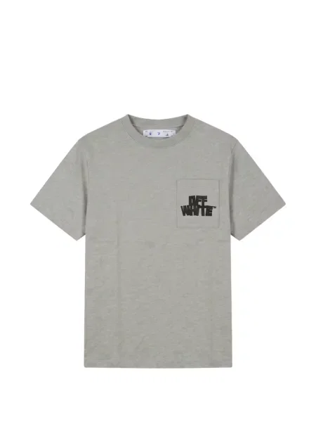 Tricou Off-white cu imagine alb