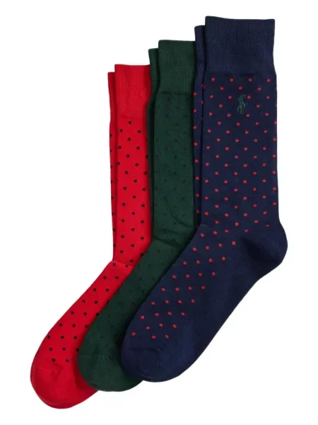 Șosete Polo Ralph Lauren cu 5 buzunare cu broderie tricotate albastru