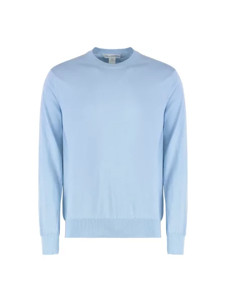 Sweter Comme Des Garcons niebieski