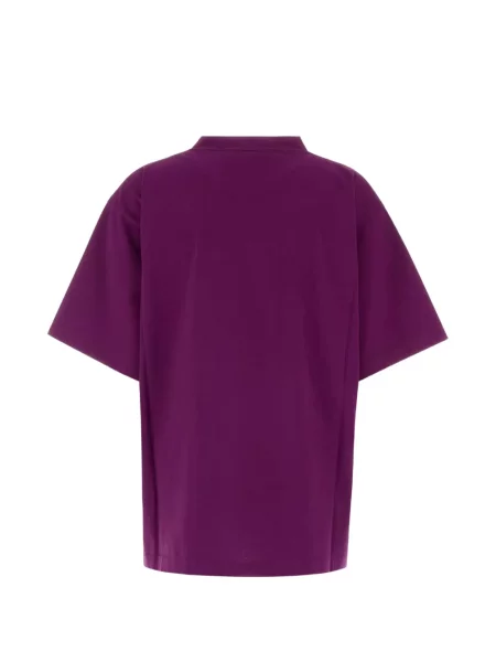 Tricou Balenciaga cu imagine violet