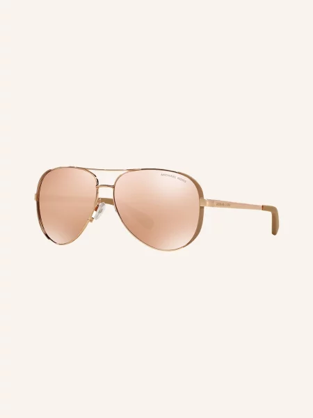 Michael Kors Sluneční Brýle růžová/ světle hnědá zrcadlová růžové