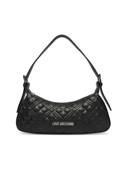 Torebka Love Moschino skórzana czarna