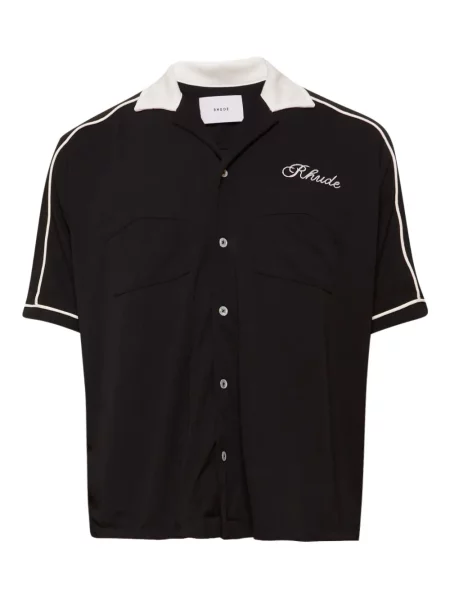 Риза Rhude кепър синьо