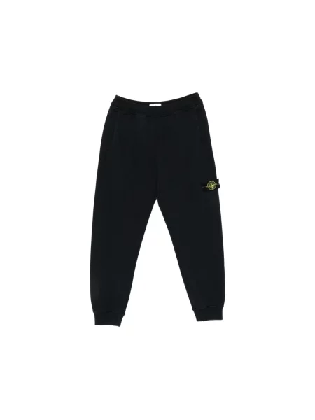 Spodnie dresowe Stone Island z kamieniami niebieskie