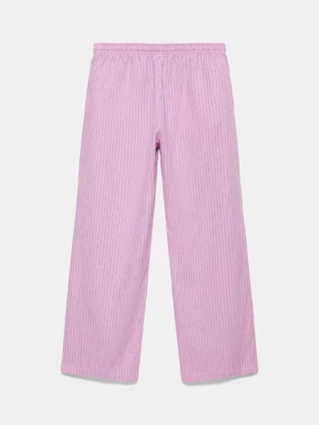 Pull&Bear Pantaloni opal roz
