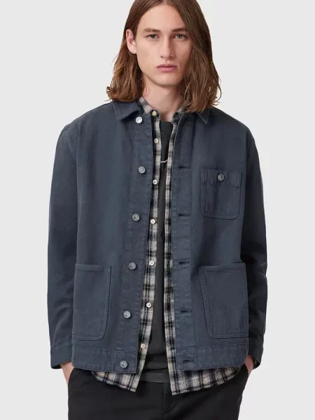 Geacă de tranziție Allsaints albastru