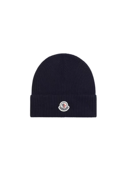 Czapka Moncler niebieska