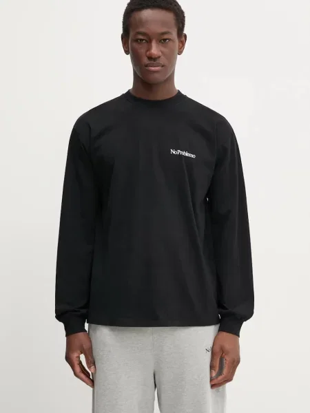 Мини футболка No Problemo черная