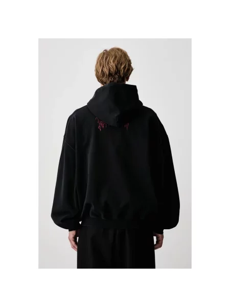 Bluza z kapturem Vetements czarna