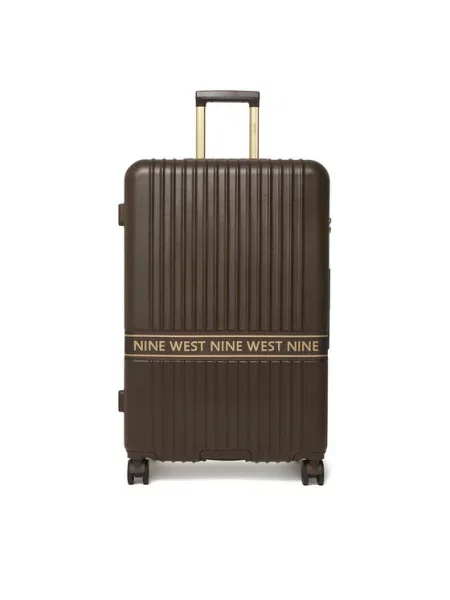 Velký kufr Nine West hnědý