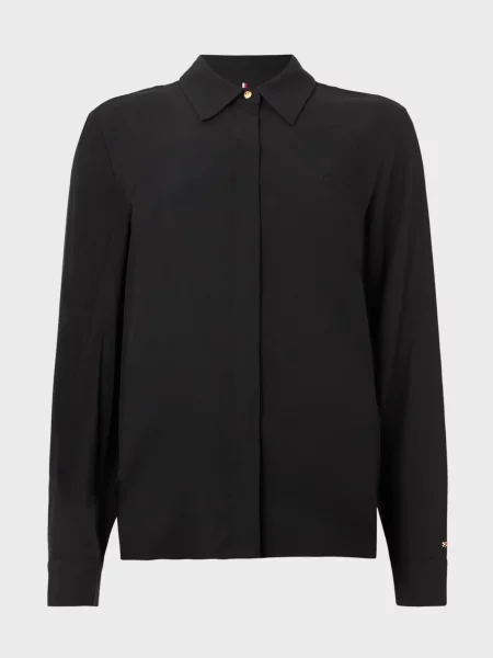 Блуза Tommy Hilfiger чорна