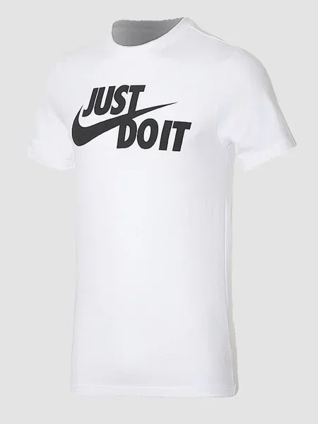 Футболка NIKE M Nsw Tee Just Do It Swoosh білий