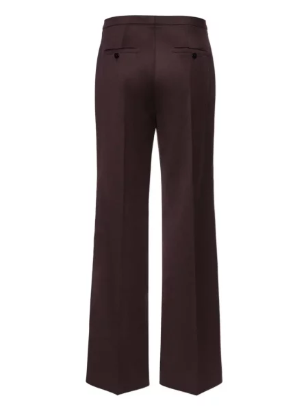 Pantaloni Magda Butrym plisate violet