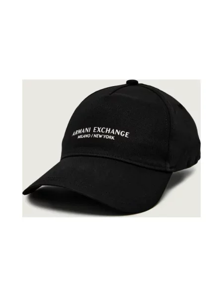 ARMANI EXCHANGE Șapcă crem negru