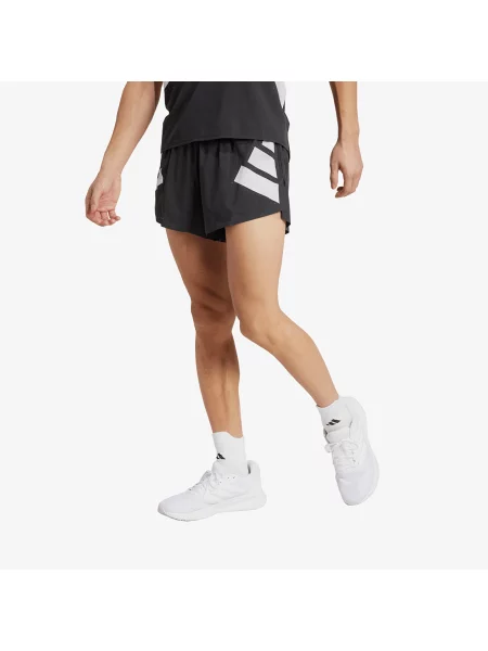 Pantaloni scurți adidas Rtr Split M Black S negru