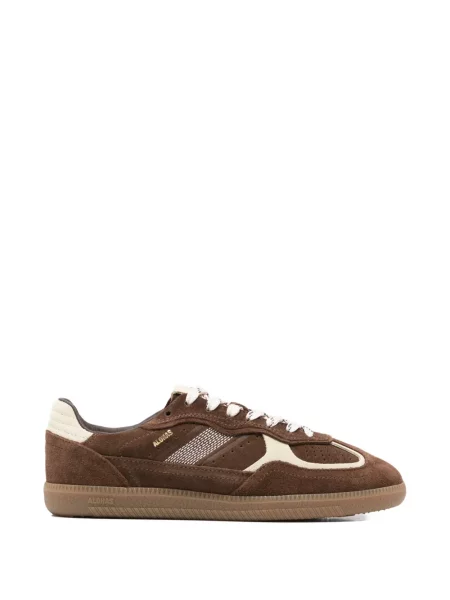 Sneakerși Alohas cu șireturi din dantelă maro