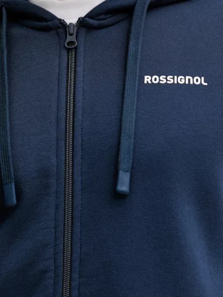 Однотонный свитер Rossignol с капюшоном синий