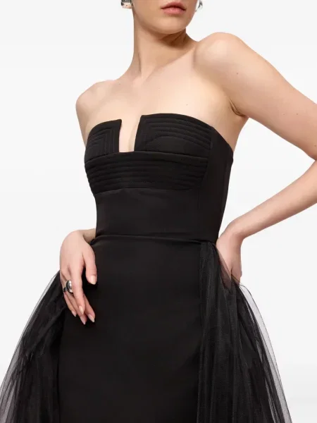 Rochie V:pm Atelier din tul de costum negru