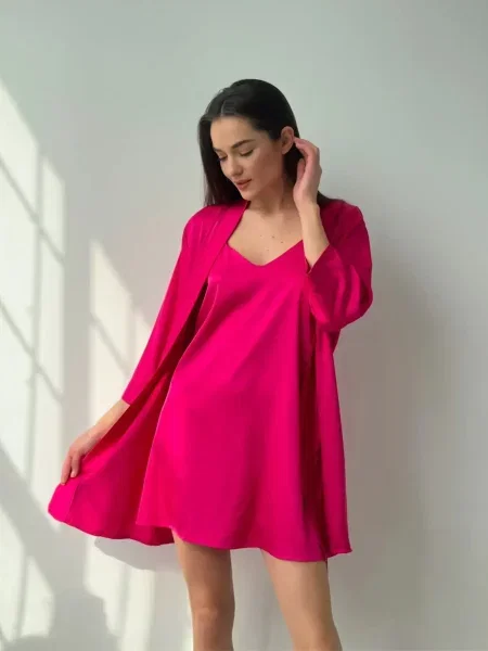 Ночная рубашка Uaclothes розовая