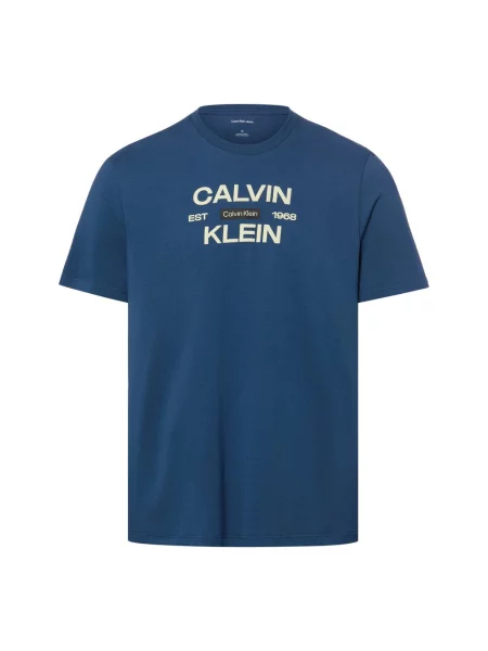 Calvin Klein Jeans Koszulka Mężczyźni S niebieski