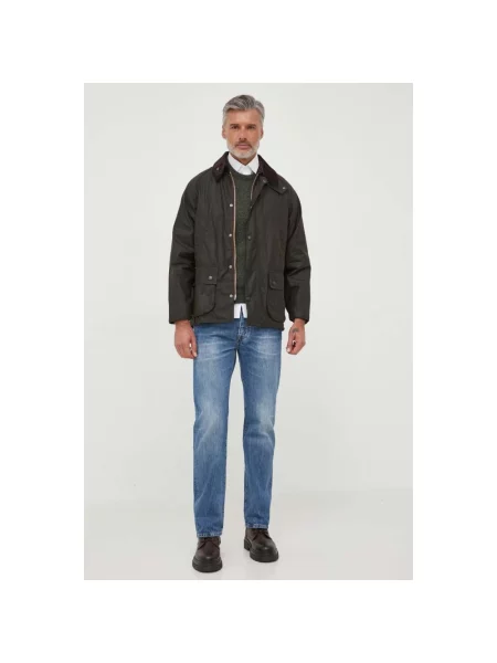 Barbour kurtka Bedale Wax Jacket przejściowa brązowy