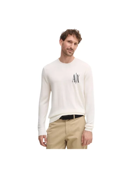 Sweter Armani Exchange beżowy
