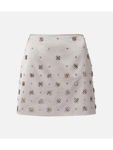 Fustă Veronica Beard gri