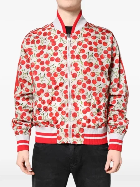 Geacă bomber Dolce & Gabbana cu imagine