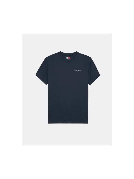 Tommy Jeans Tričko tmavomodrá modrá