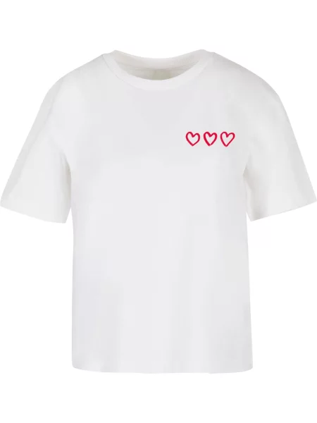Mister Tee Tricou Three In A Row roșu alb