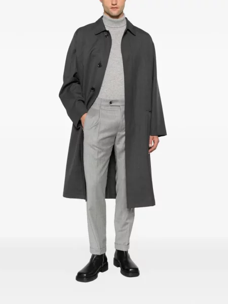 Pantaloni Berwich retro conici gri