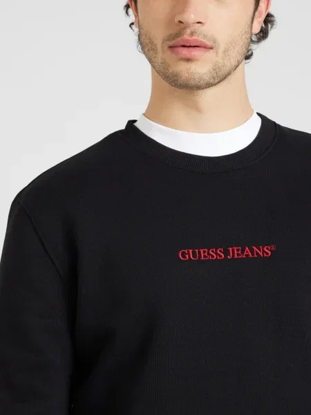 Hanorac Guess Jeans negru