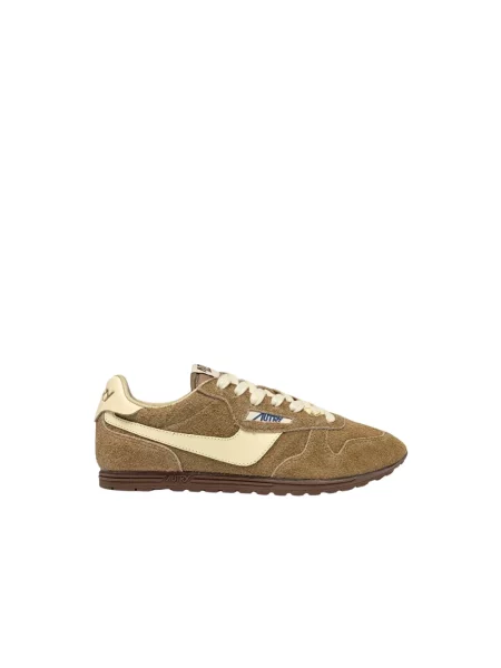 Sneakersy Autry skórzane beżowe
