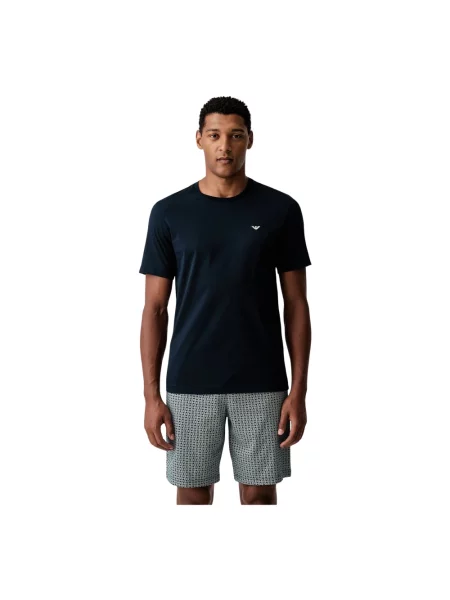 Emporio Armani Underwear piżama granatowa