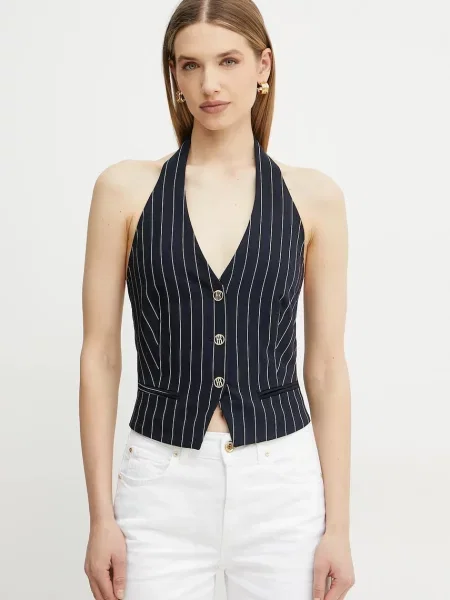 Fracomina Vestă elegantă Bleumarin