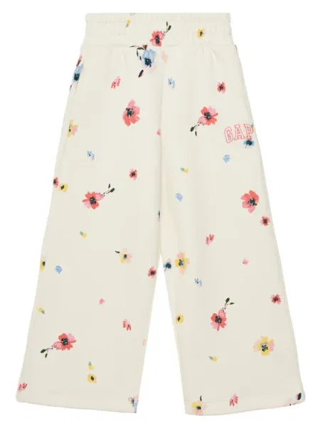 Gap Pantaloni trening Écru alb