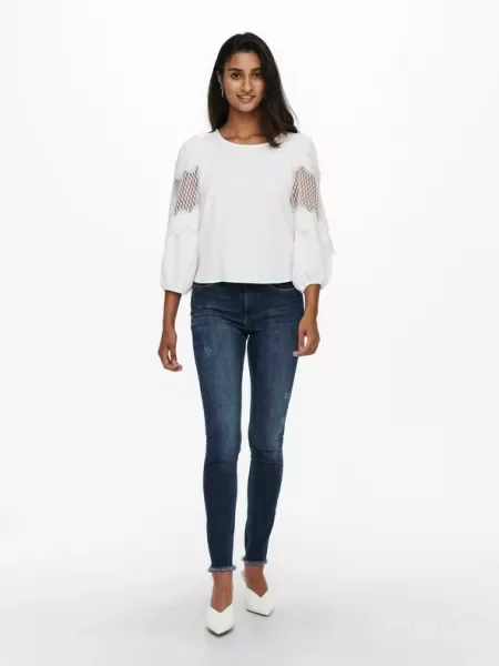 ONLY Blush Jeans Blue μπλε