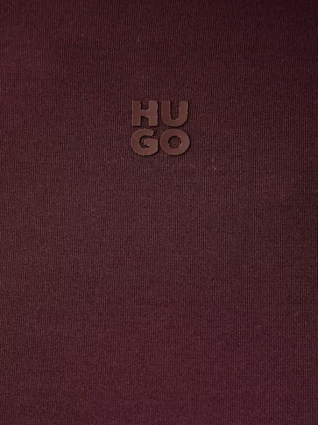 HUGO блуза с дълги ръкави дамска Dasiia кафяво
