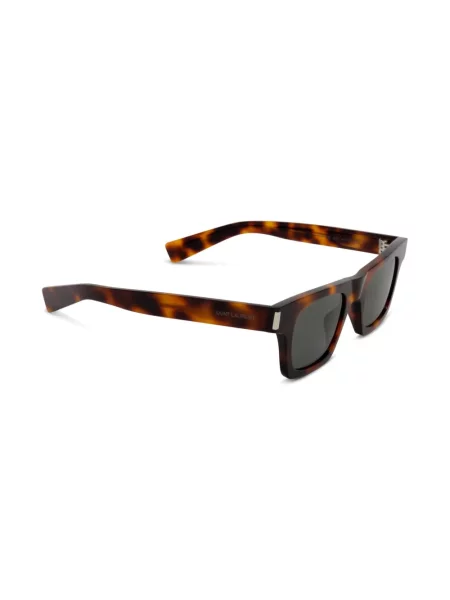 Ochelari de soare Saint Laurent Eyewear cu imagine maro